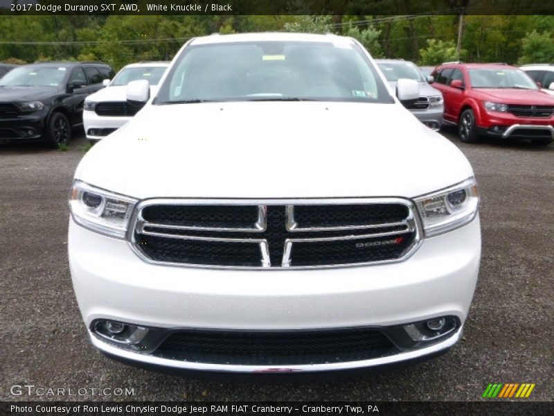 White Knuckle / Black 2017 Dodge Durango SXT AWD