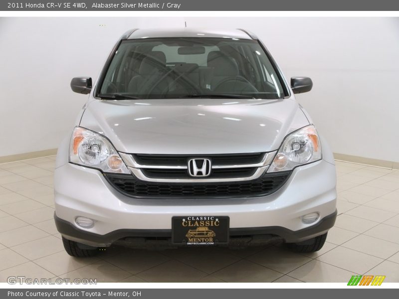 Alabaster Silver Metallic / Gray 2011 Honda CR-V SE 4WD