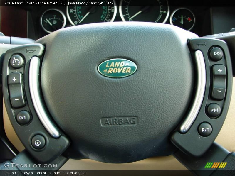 Java Black / Sand/Jet Black 2004 Land Rover Range Rover HSE