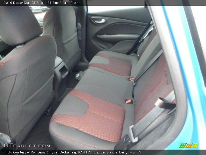 B5 Blue Pearl / Black 2016 Dodge Dart GT Sport