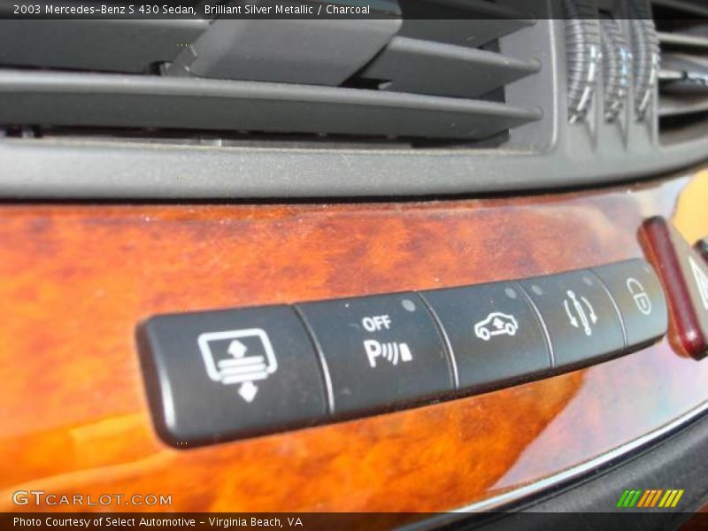 Brilliant Silver Metallic / Charcoal 2003 Mercedes-Benz S 430 Sedan