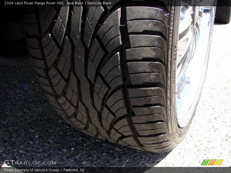 Java Black / Sand/Jet Black 2004 Land Rover Range Rover HSE