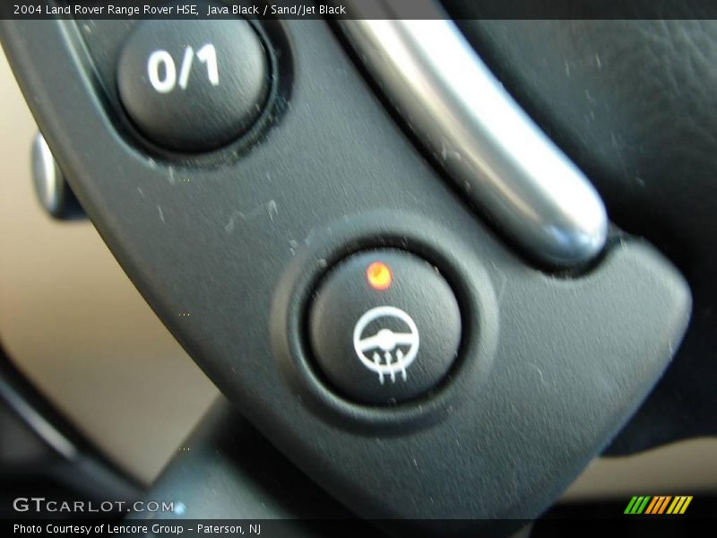 Java Black / Sand/Jet Black 2004 Land Rover Range Rover HSE