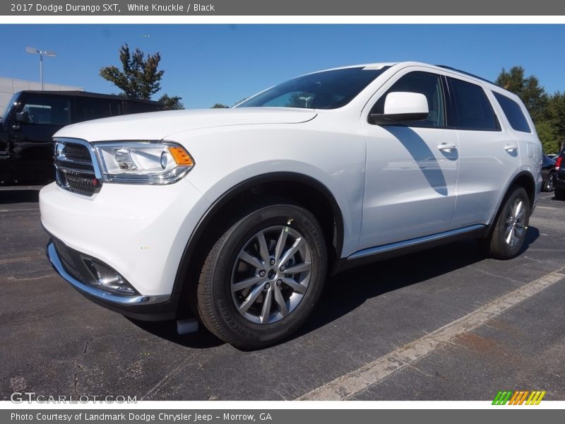 White Knuckle / Black 2017 Dodge Durango SXT