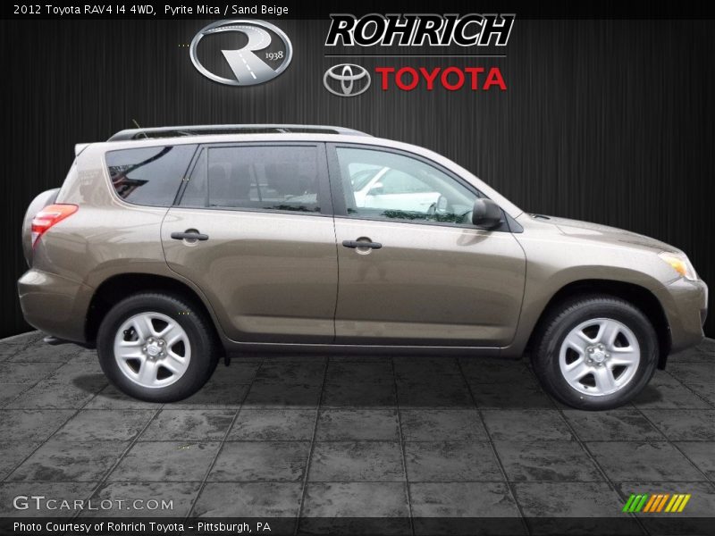 Pyrite Mica / Sand Beige 2012 Toyota RAV4 I4 4WD