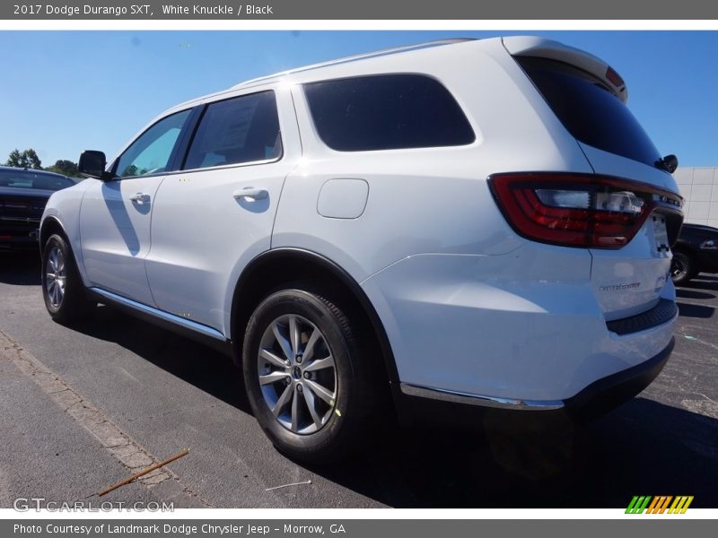 White Knuckle / Black 2017 Dodge Durango SXT