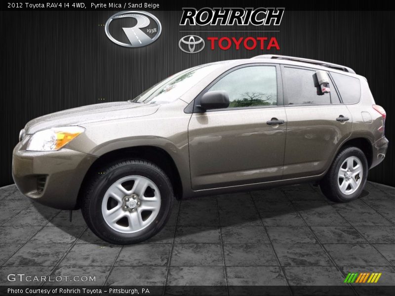 Pyrite Mica / Sand Beige 2012 Toyota RAV4 I4 4WD