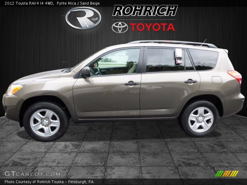 Pyrite Mica / Sand Beige 2012 Toyota RAV4 I4 4WD