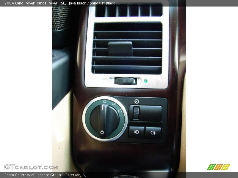 Java Black / Sand/Jet Black 2004 Land Rover Range Rover HSE