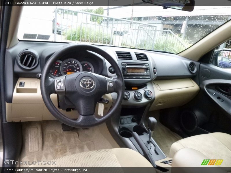 Pyrite Mica / Sand Beige 2012 Toyota RAV4 I4 4WD