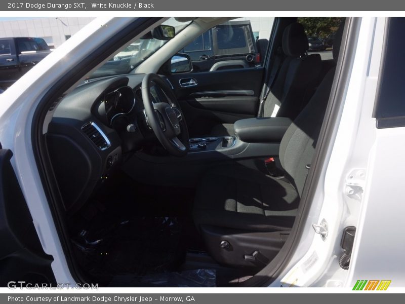 White Knuckle / Black 2017 Dodge Durango SXT