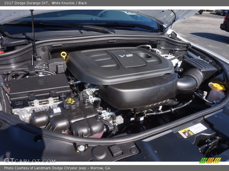 White Knuckle / Black 2017 Dodge Durango SXT