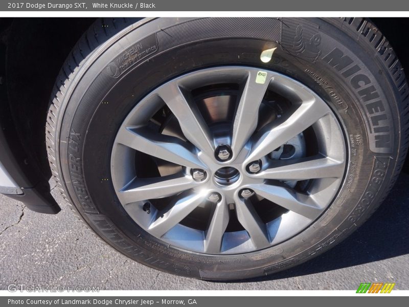 White Knuckle / Black 2017 Dodge Durango SXT