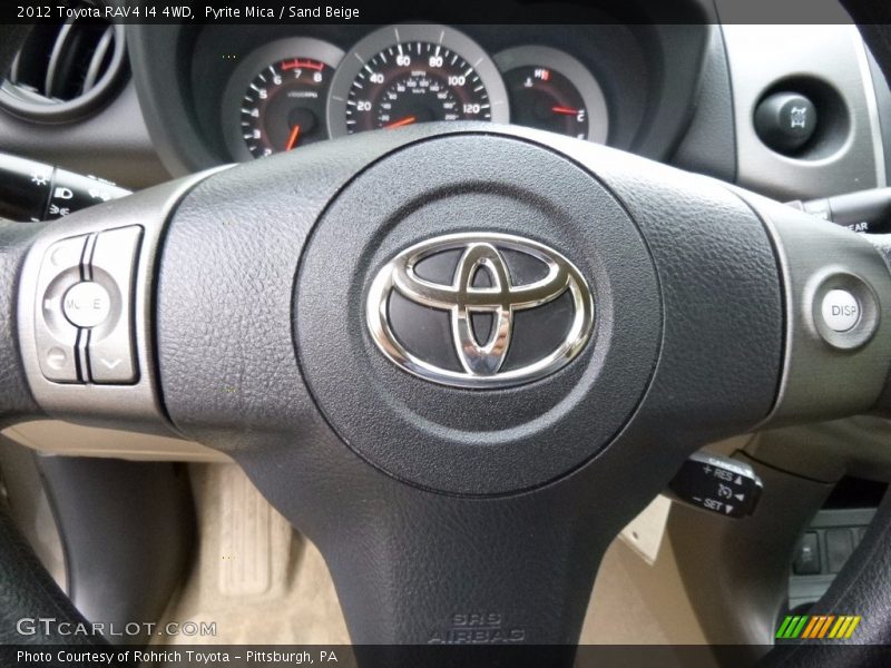 Pyrite Mica / Sand Beige 2012 Toyota RAV4 I4 4WD