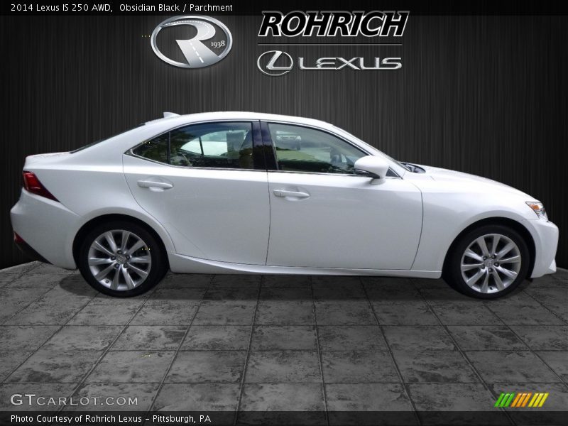 Obsidian Black / Parchment 2014 Lexus IS 250 AWD