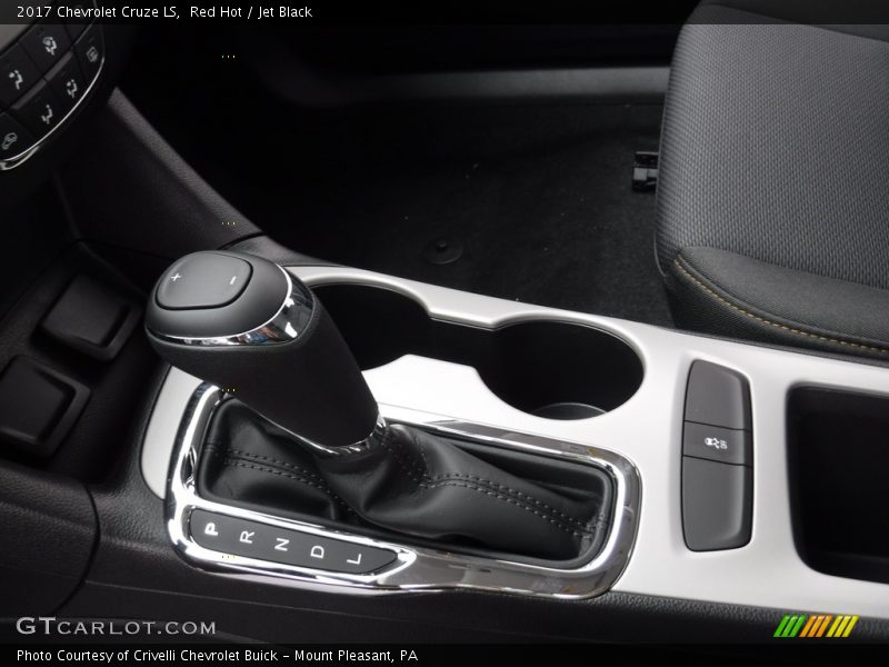 Red Hot / Jet Black 2017 Chevrolet Cruze LS