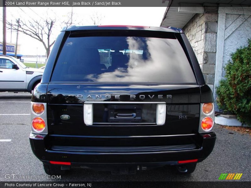 Java Black / Sand/Jet Black 2004 Land Rover Range Rover HSE