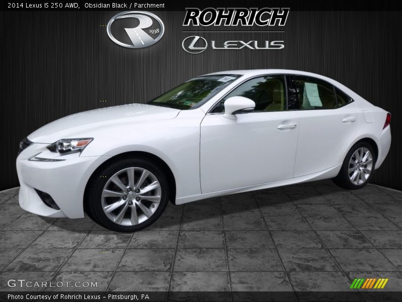 Obsidian Black / Parchment 2014 Lexus IS 250 AWD