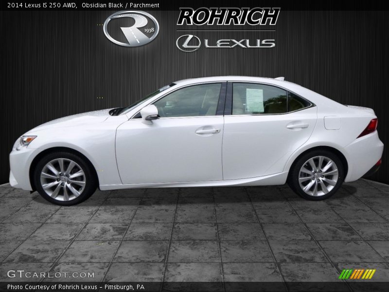 Obsidian Black / Parchment 2014 Lexus IS 250 AWD