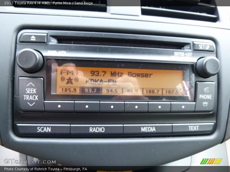 Pyrite Mica / Sand Beige 2012 Toyota RAV4 I4 4WD