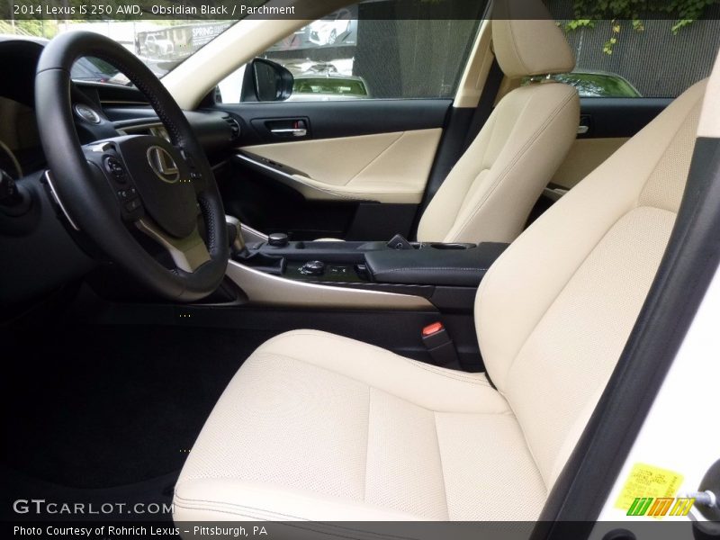 Obsidian Black / Parchment 2014 Lexus IS 250 AWD