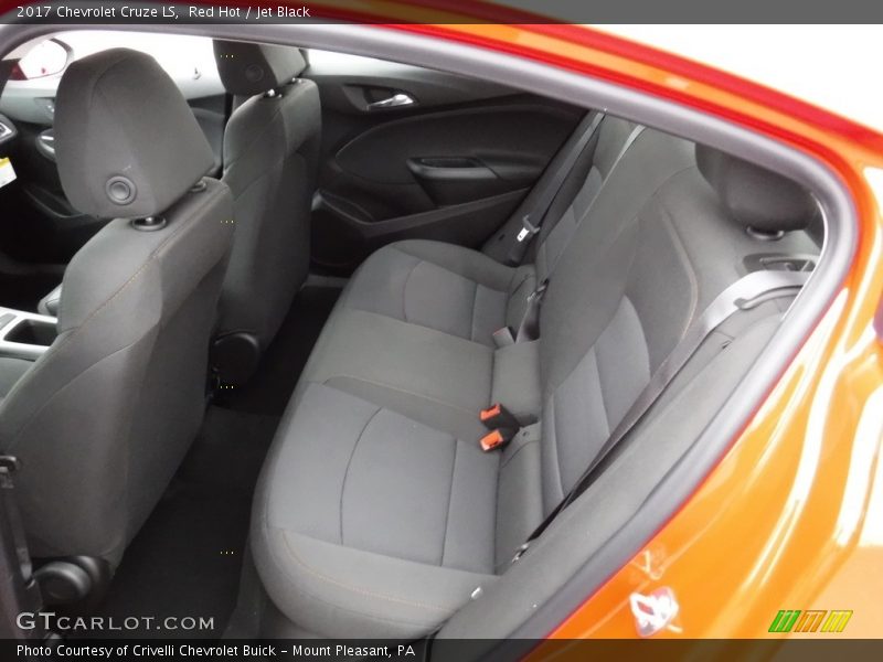 Red Hot / Jet Black 2017 Chevrolet Cruze LS