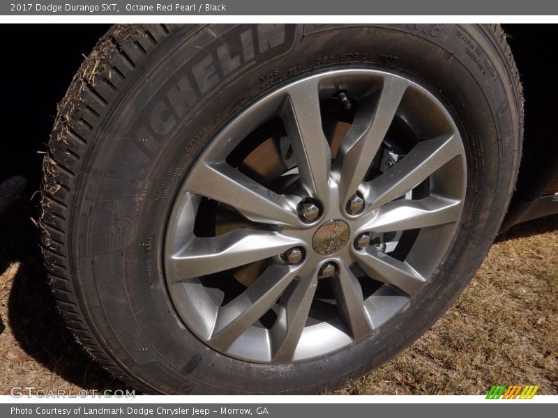 Octane Red Pearl / Black 2017 Dodge Durango SXT