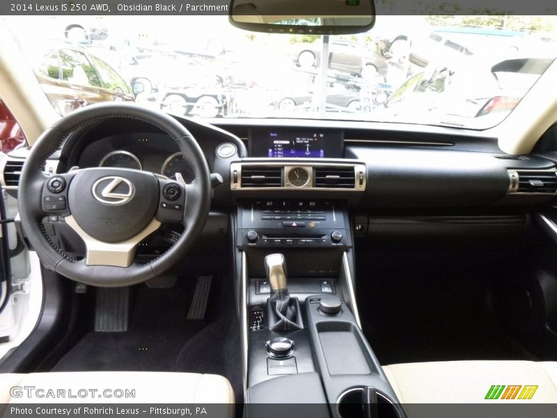 Obsidian Black / Parchment 2014 Lexus IS 250 AWD