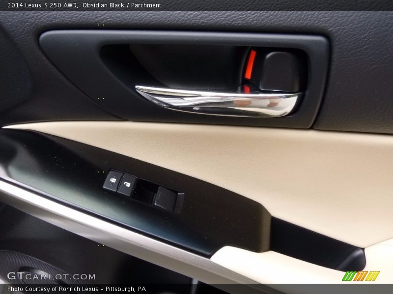 Obsidian Black / Parchment 2014 Lexus IS 250 AWD