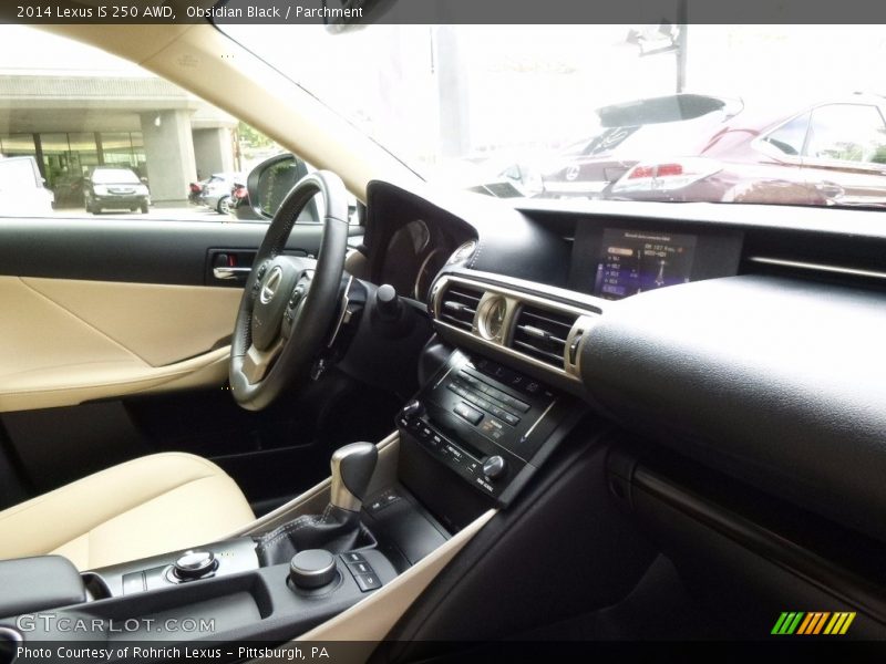 Obsidian Black / Parchment 2014 Lexus IS 250 AWD