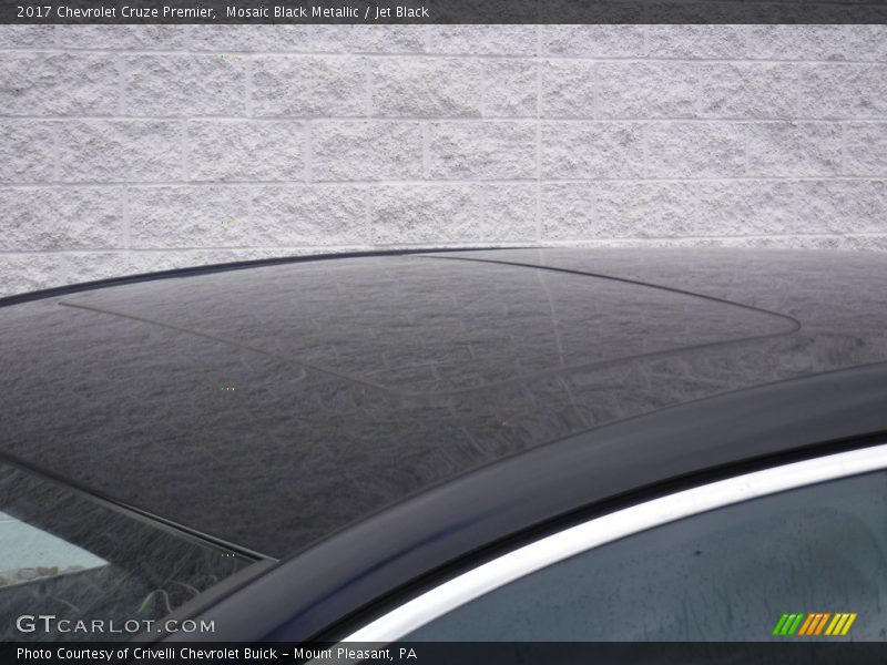 Mosaic Black Metallic / Jet Black 2017 Chevrolet Cruze Premier
