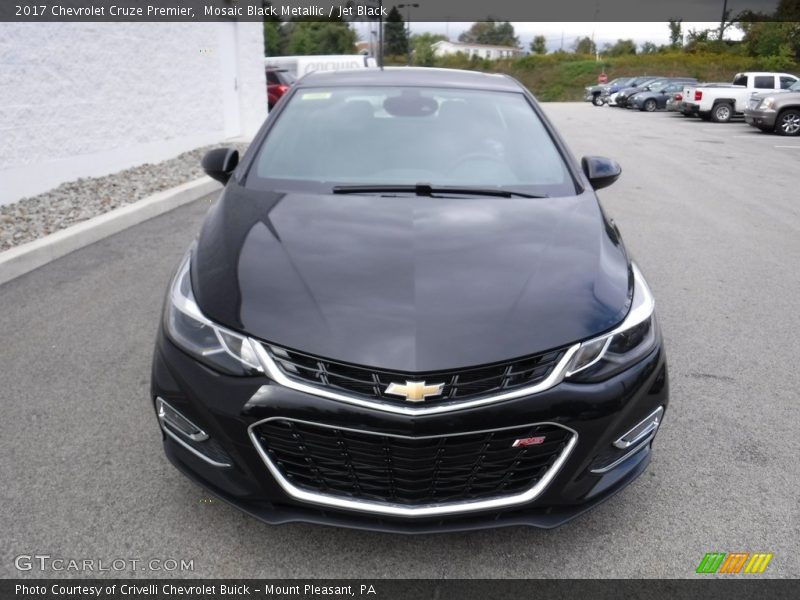 Mosaic Black Metallic / Jet Black 2017 Chevrolet Cruze Premier
