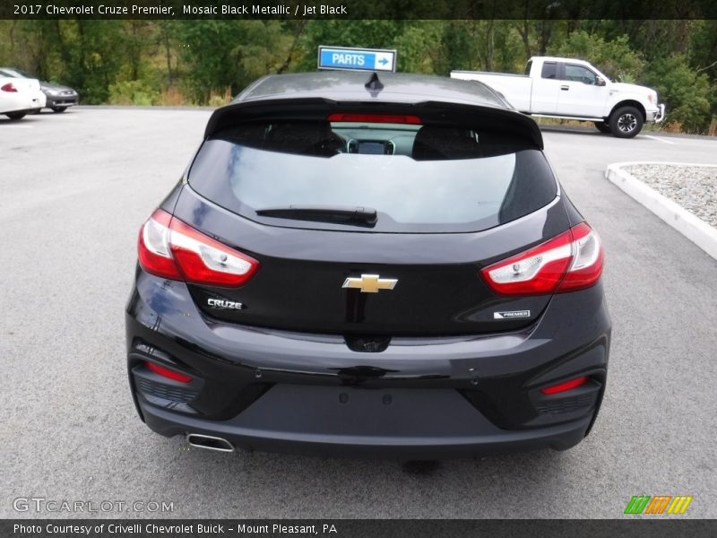 Mosaic Black Metallic / Jet Black 2017 Chevrolet Cruze Premier