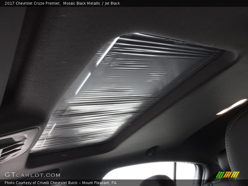 Mosaic Black Metallic / Jet Black 2017 Chevrolet Cruze Premier