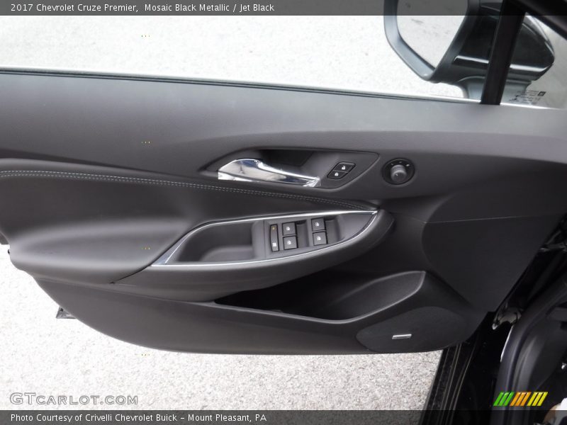 Mosaic Black Metallic / Jet Black 2017 Chevrolet Cruze Premier