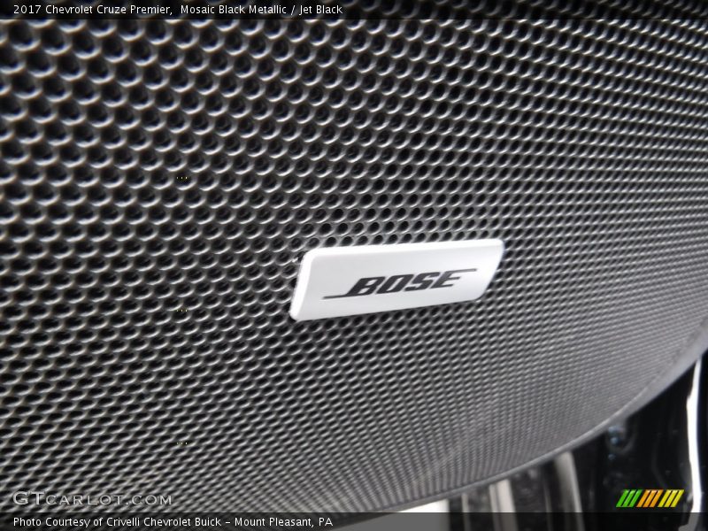 Mosaic Black Metallic / Jet Black 2017 Chevrolet Cruze Premier