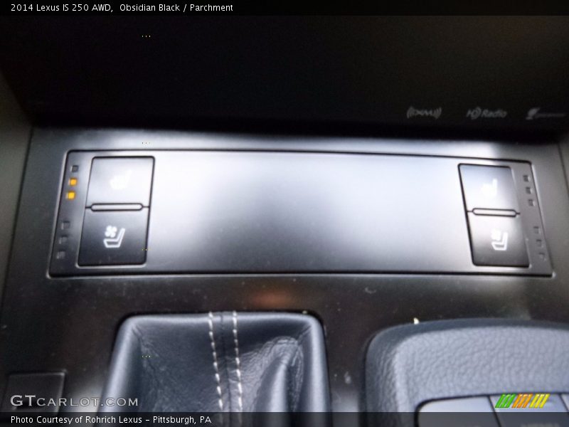 Obsidian Black / Parchment 2014 Lexus IS 250 AWD