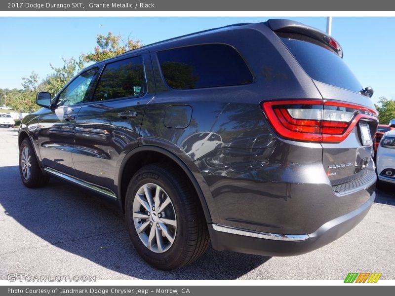 Granite Metallic / Black 2017 Dodge Durango SXT