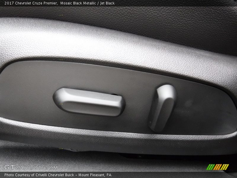 Mosaic Black Metallic / Jet Black 2017 Chevrolet Cruze Premier