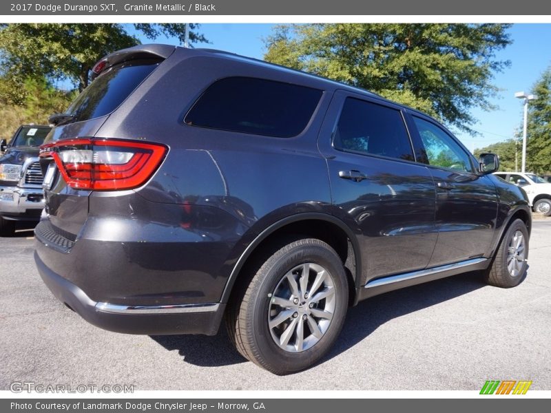 Granite Metallic / Black 2017 Dodge Durango SXT