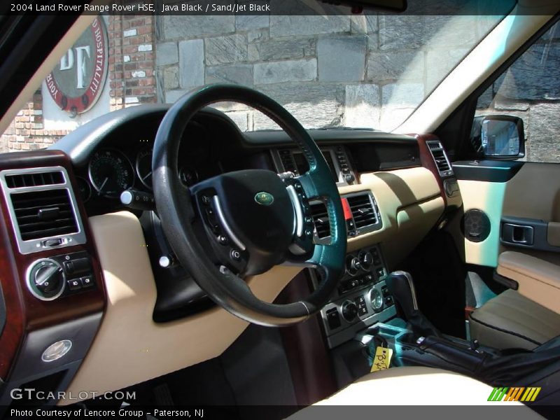 Java Black / Sand/Jet Black 2004 Land Rover Range Rover HSE