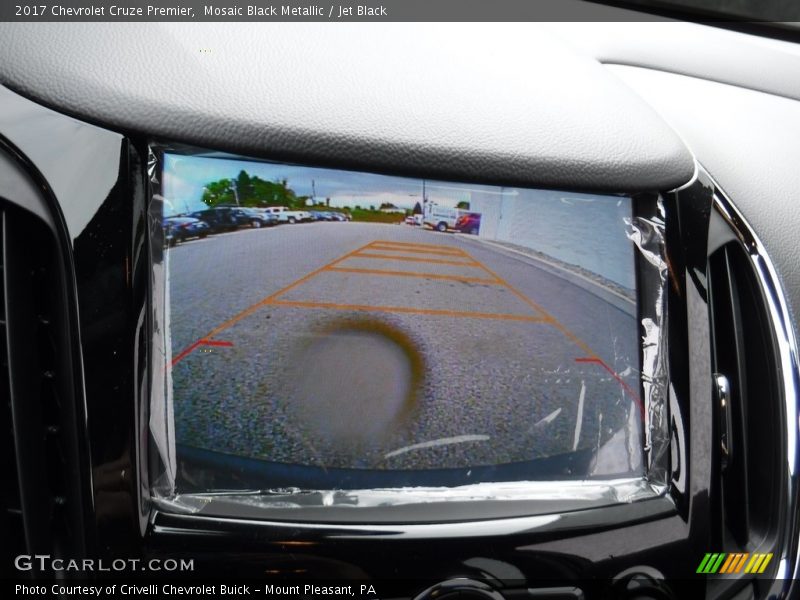 Mosaic Black Metallic / Jet Black 2017 Chevrolet Cruze Premier