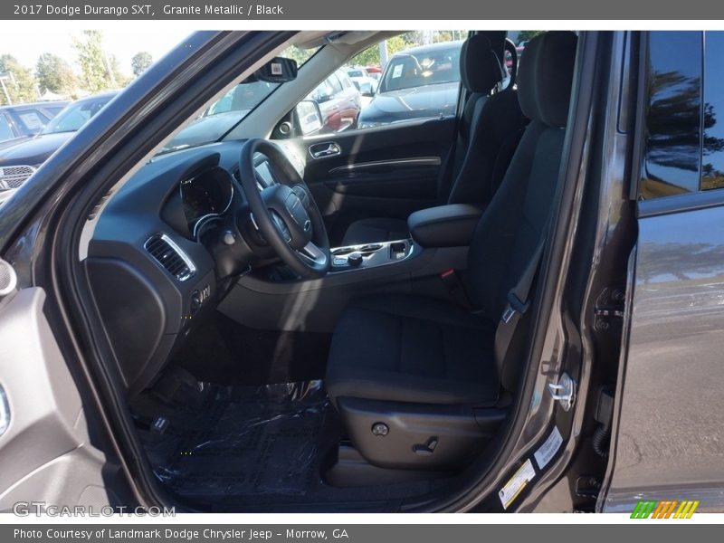 Granite Metallic / Black 2017 Dodge Durango SXT