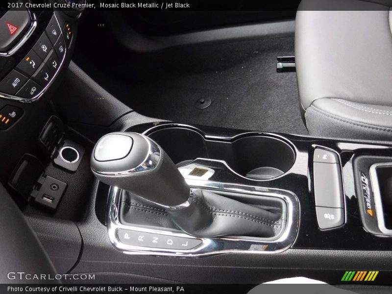 Mosaic Black Metallic / Jet Black 2017 Chevrolet Cruze Premier