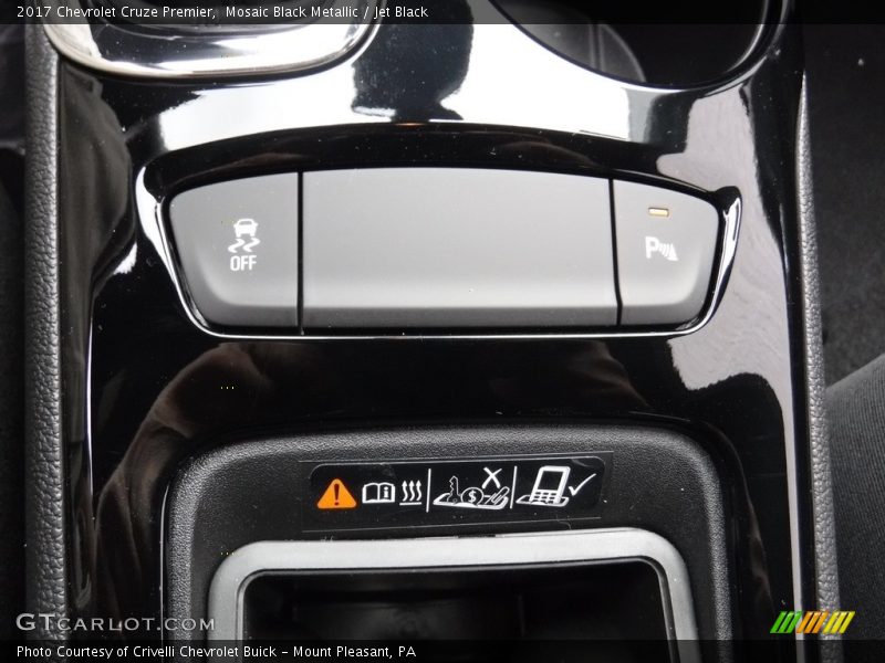Mosaic Black Metallic / Jet Black 2017 Chevrolet Cruze Premier