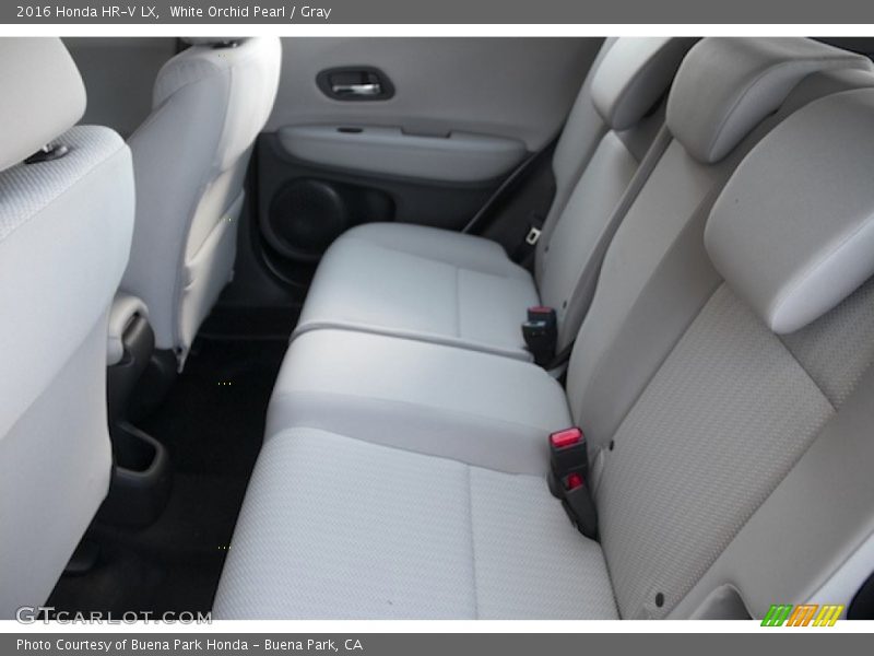White Orchid Pearl / Gray 2016 Honda HR-V LX