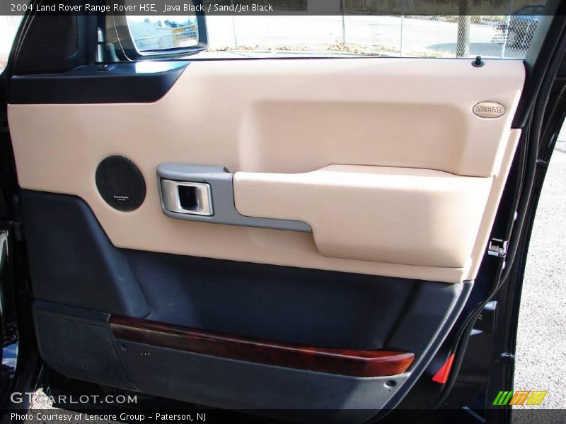 Java Black / Sand/Jet Black 2004 Land Rover Range Rover HSE