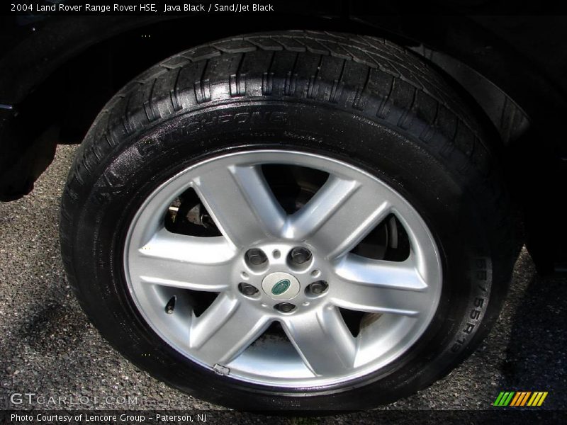 Java Black / Sand/Jet Black 2004 Land Rover Range Rover HSE