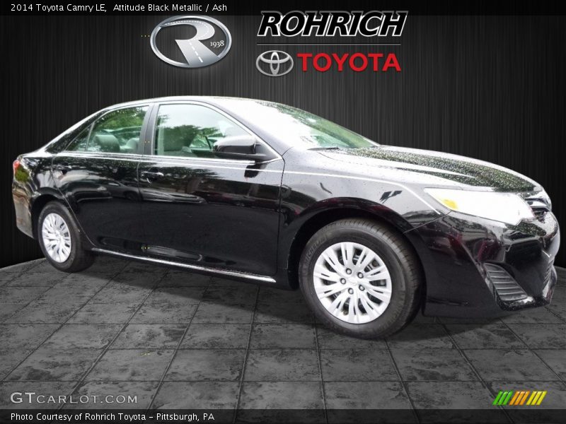 Attitude Black Metallic / Ash 2014 Toyota Camry LE