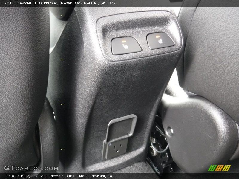 Mosaic Black Metallic / Jet Black 2017 Chevrolet Cruze Premier